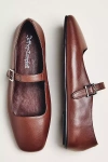 Jeffrey Campbell Elise Mary Janes In Brown