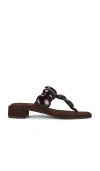 Jeffrey Campbell Espresso Sandals In Brown