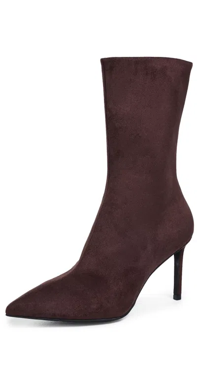 Jeffrey Campbell Everynight Boots Brown Suede