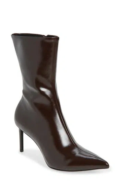 Jeffrey Campbell Daring Boots In Coffee