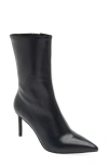 Jeffrey Campbell Everynight Pointed Toe Bootie In Navy
