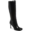 Jeffrey Campbell Fanning Knee High Boot In Black