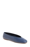 Jeffrey Campbell Fathom Ballet Flats In Blue