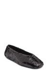 Jeffrey Campbell Fathom Sequin Square Toe Flat In Multi