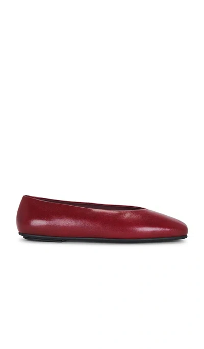 Jeffrey Campbell Fathom 플랫 In Burgundy