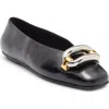 Jeffrey Campbell Figures Ballet Flat In Black