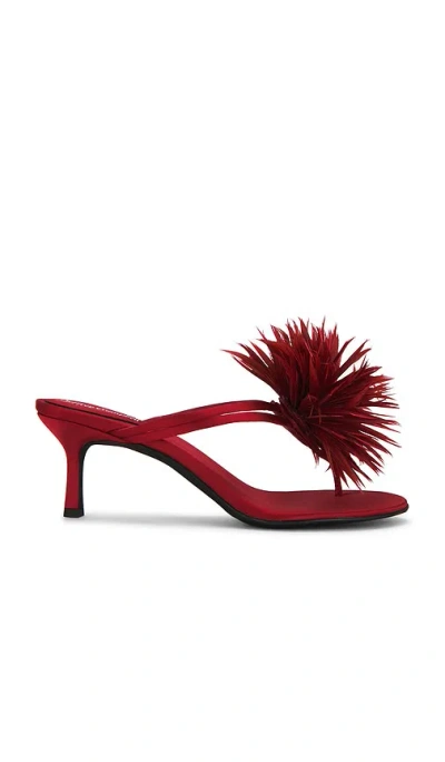 Jeffrey Campbell Firework Sandal In Red