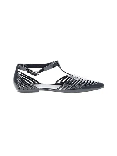 Pre-owned Jeffrey Campbell Flats In Black
