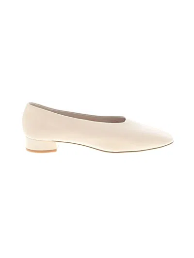 Pre-owned Jeffrey Campbell Flats In Ivory