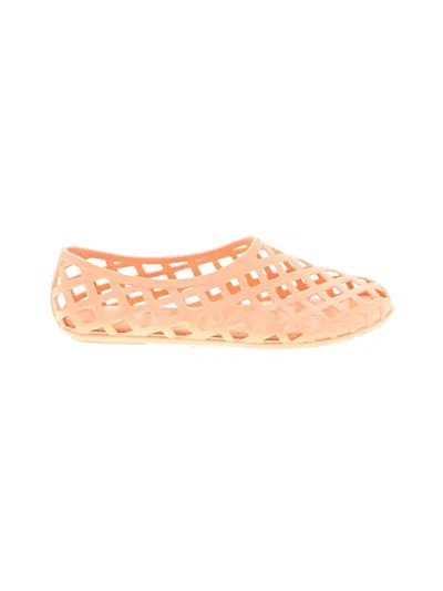 Pre-owned Jeffrey Campbell Flats In Orange