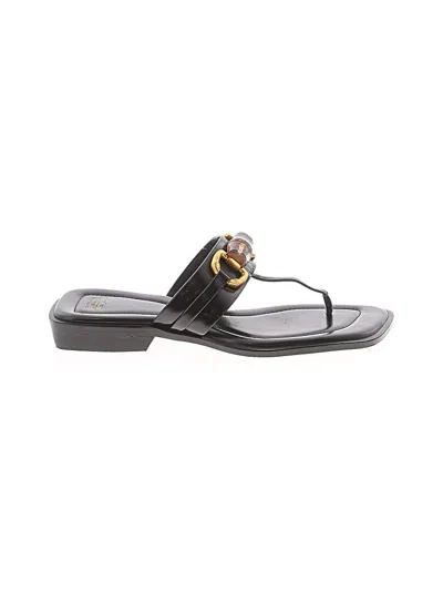 Pre-owned Jeffrey Campbell Flip Flops In Black