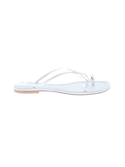 Pre-owned Jeffrey Campbell Flip Flops In White