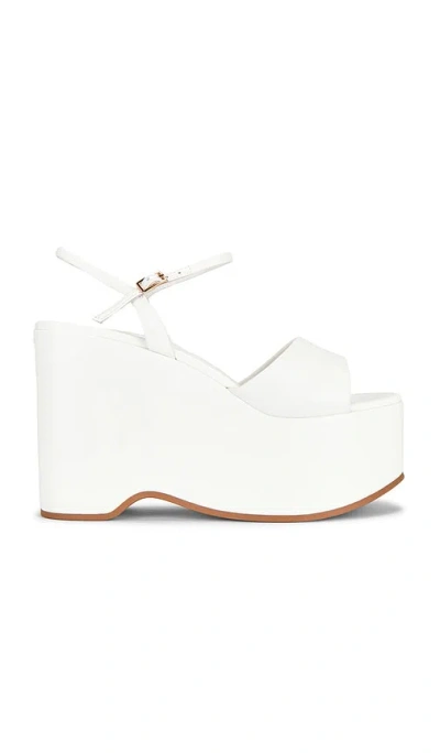 Jeffrey Campbell Funkytown Sandal In White