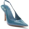 Jeffrey Campbell Fusion Slingback Pump In Blue