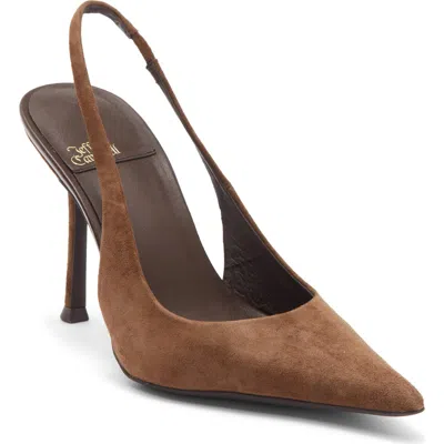 Jeffrey Campbell Fusion Slingback Pump In Brown