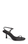 Jeffrey Campbell Gallery Sandal In Black