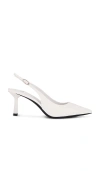 Jeffrey Campbell Gambol Slingback Pointed Toe Pump In 화이트