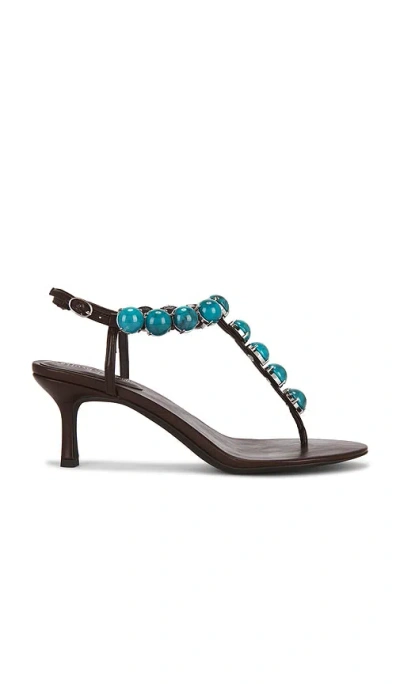 Jeffrey Campbell Gemstone Sandal In Brown