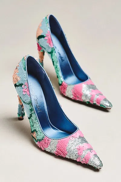 Jeffrey Campbell Good Sequin Pumps In Multi