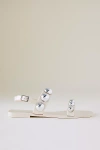 Jeffrey Campbell Gum Drop Studded Jelly Sandals In Beige