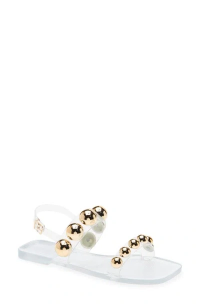 Jeffrey Campbell Gum-drop Jelly Sandal In White