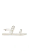 Jeffrey Campbell Gumdrop Sandal In 透明银