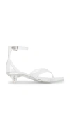 Jeffrey Campbell Gummy-thg Sandal In White