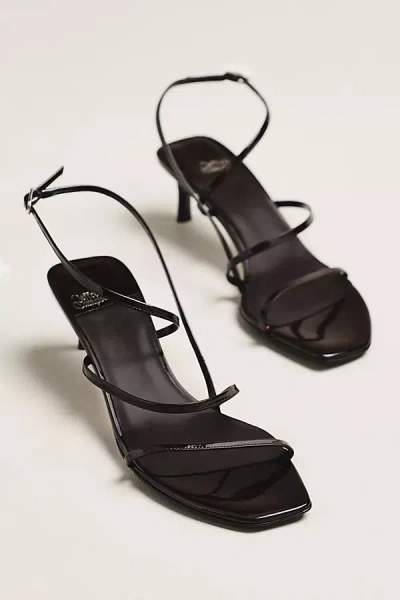 Jeffrey Campbell Halcyon Strappy Kitten Heels In Black