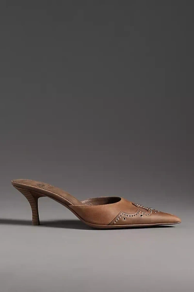 Jeffrey Campbell Head-west Pointed-toe Heeled Mules