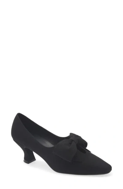 Jeffrey Campbell Hedgerow Bow Pump In Black