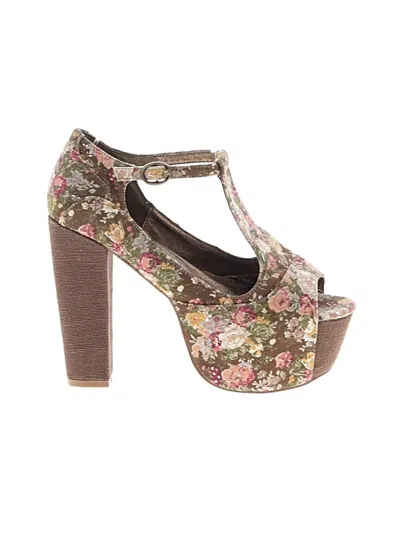 Pre-owned Jeffrey Campbell Heels In Brown