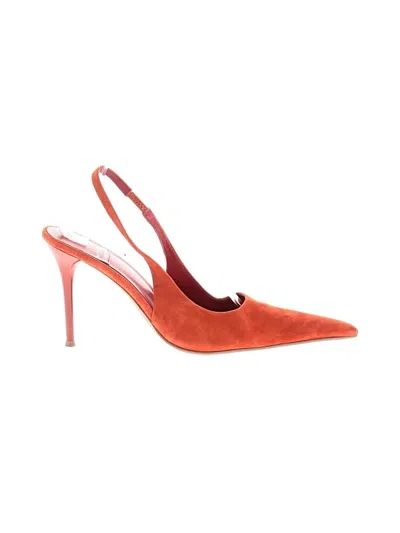 Pre-owned Jeffrey Campbell Heels In Orange