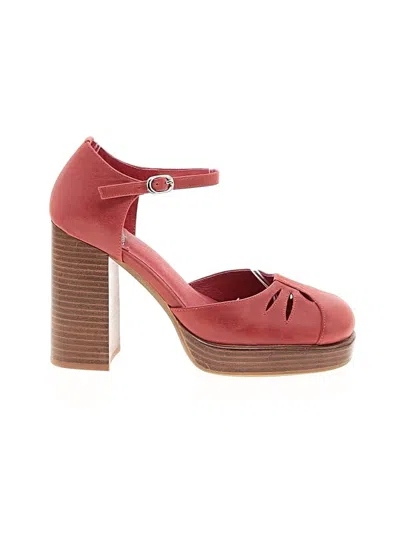 Pre-owned Jeffrey Campbell Heels In Red