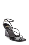 Jeffrey Campbell Herz Wedge Sandal In Black