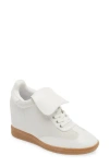 Jeffrey Campbell Hidden Wedge Sneaker In White