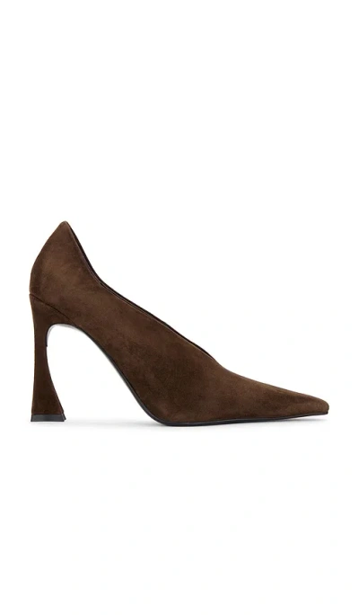 Jeffrey Campbell Hints-hi Pump In Brown
