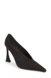 Jeffrey Campbell Hints High Heel Pump In Brown Suede