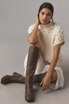 Jeffrey Campbell Hot Lava Boots In Beige