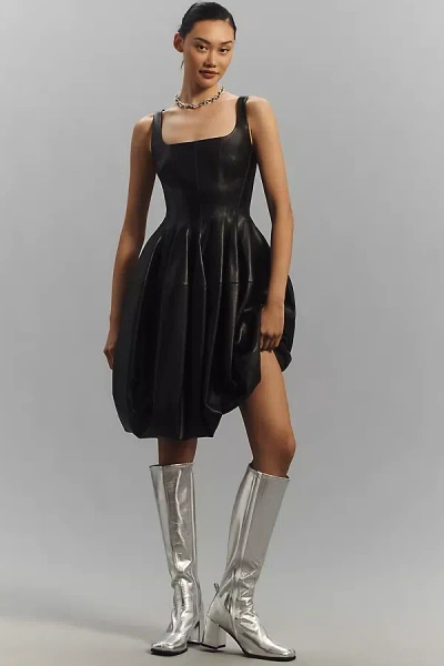 Jeffrey Campbell Hot Lava Boots In Silver