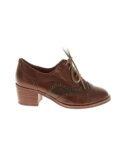 Pre-owned Jeffrey Campbell Ibiza Last Flats In Brown