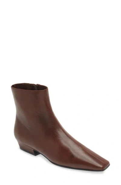 Jeffrey Campbell Ichabod Platform Penny Loafer Pump In Brown