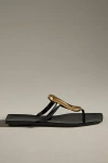 Jeffrey Campbell Jelly Linques Sandals In Black