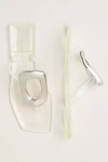 Jeffrey Campbell Jelly Linques Sandals In Transparent