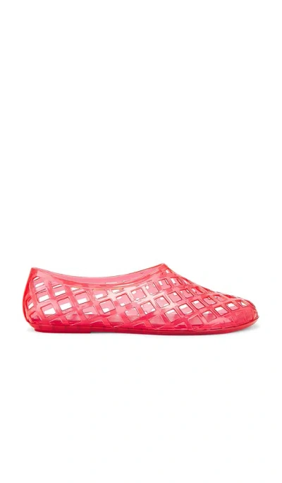 Jeffrey Campbell Jellz Flats In Red