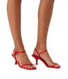 Jeffrey Campbell Women's Gallery Strappy High Heel Sandals In Red