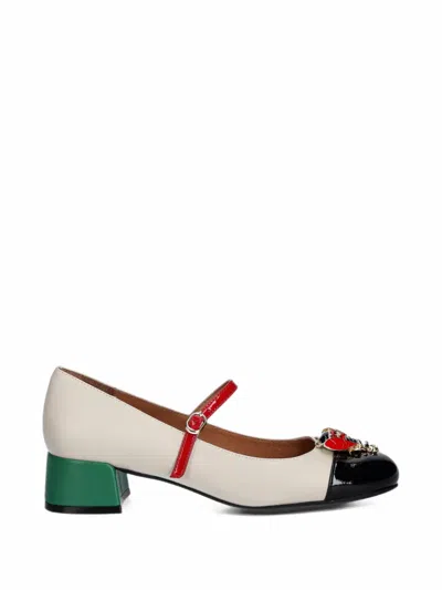 Jeffrey Campbell Jitterbug Insect-embellished Patent-toe Pumps In Multi