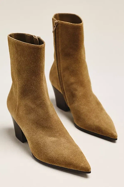 Jeffrey Campbell Joshua Tree Pointed Toe Booties In Multi