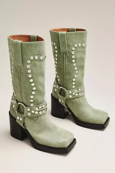 Jeffrey Campbell Juvenile-s Western Boots In Green