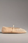 Jeffrey Campbell Khloe Perforated Square Toe Flat