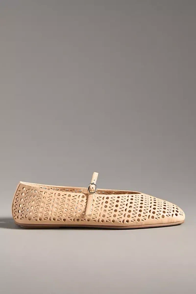 JEFFREY CAMPBELL KHLOE EYELET MARY JANE FLATS